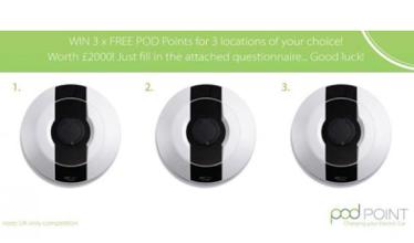 Pod Point is conducting an EV charging survey