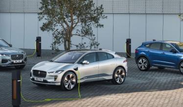 3 Jaguar ipace EVs