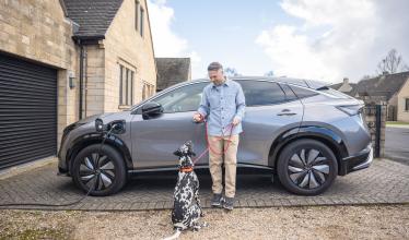 The top locations in the UK for dog walkers with an electric car