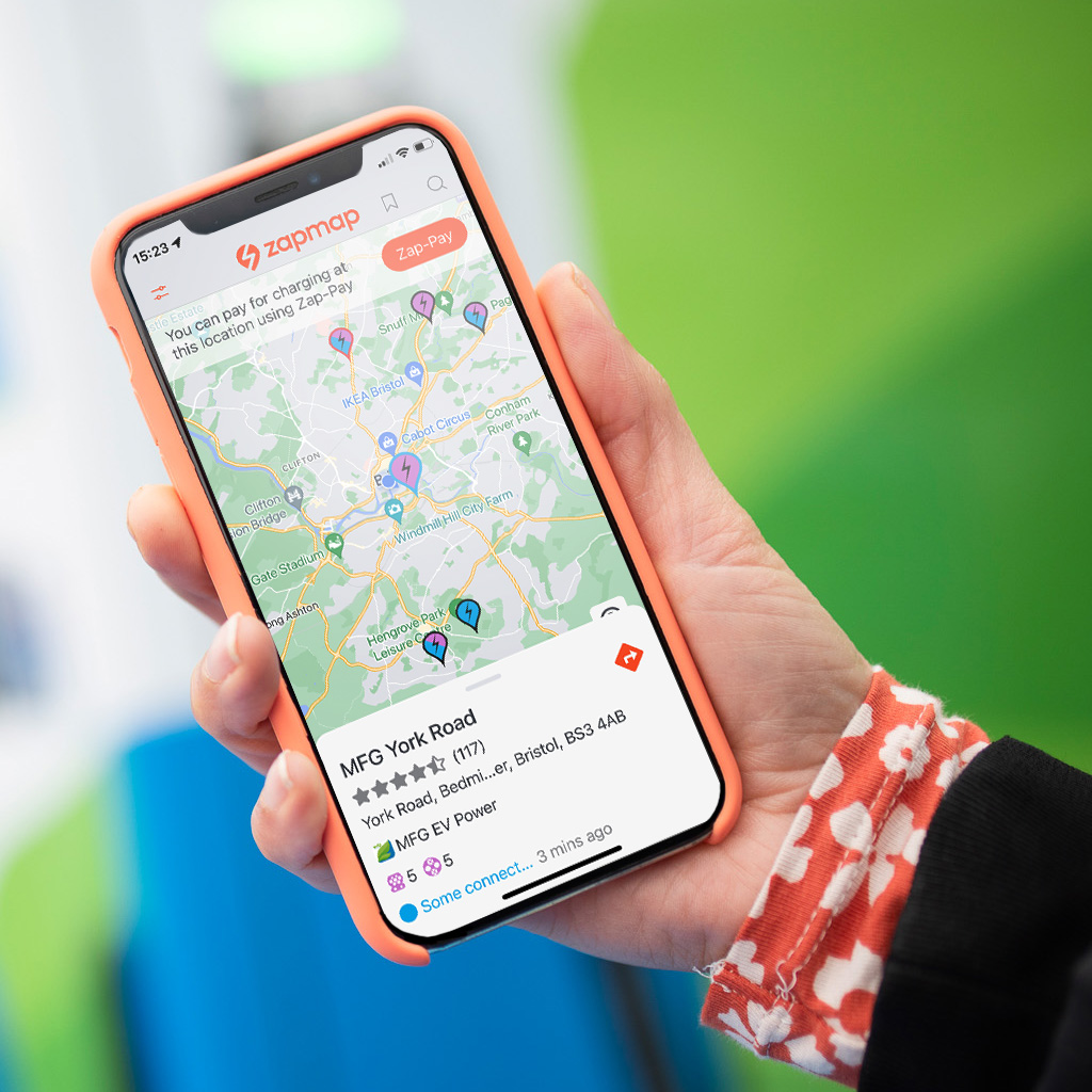 The Zapmap app
