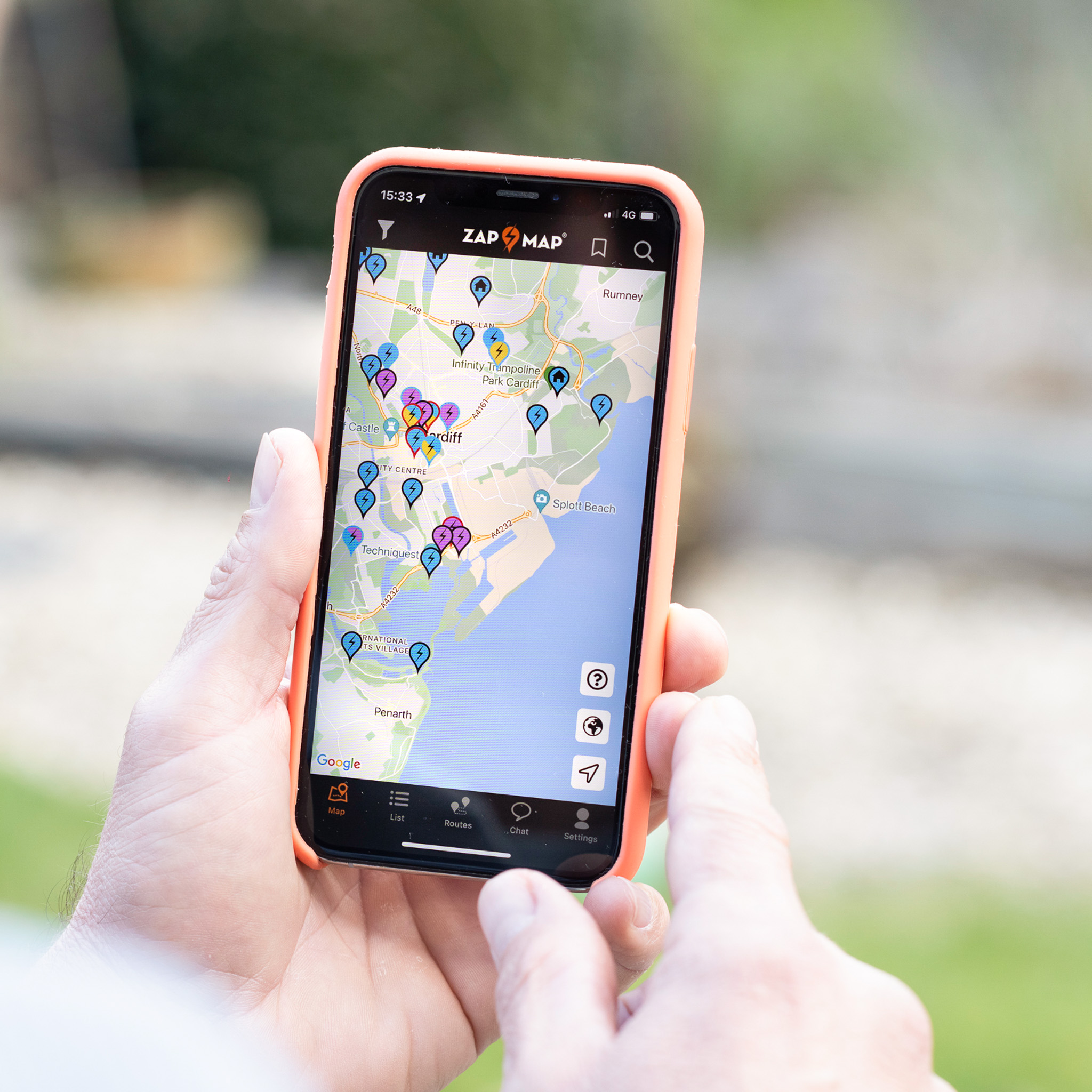 The Zapmap app