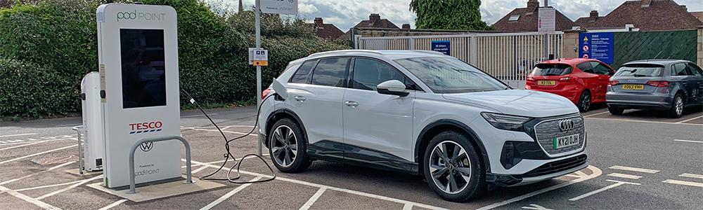 Audi shop q4 charging